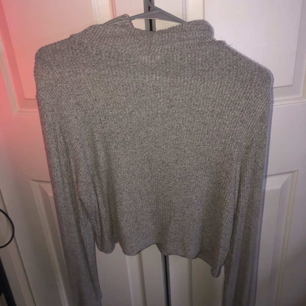 Grey Turtleneck